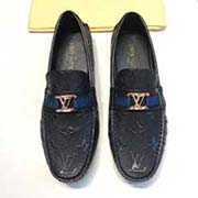 LV高等代買款 男士 2017新款官網同步 意大利進口牛皮面+原版壓格 全進口羊皮里 完全一比一復刻 鞋底：原廠特供原版底 獨家活動成型底超級舒適 原廠跟單貨 高品質看細節 歡迎對比 38一45