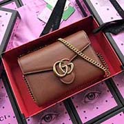 GUCCI古奇 不管是用料 做工 logo 鋼印 編碼 走線 每一個細節都將古奇的精彩內涵表現得淋漓盡致 質量保證 售后無擔憂 原廠材料！實物拍攝 質量如圖可見 型號：401232尺寸：20*12.5