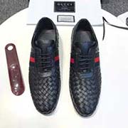 GUCCI古奇男士皮鞋官網原版1:1開模 品質 鞋面采用進口意大利小牛印花皮面皮 透氣牛里 做工精細 高等大氣。有時尚典范造型。橡膠耐磨防滑大底。碼數：38-44