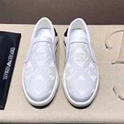  實物拍攝 無P圖 阿瑪尼 官網 爆新品 時尚潮流 百搭款 鞋面進口絲綢布 全羊皮內里 原版特供大底 2018專柜同歩發售 潮男畢備 碼數 38－44