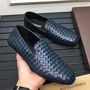 BV寶緹嘉男鞋春夏款 進口打蠟頭層牛皮+羊皮內里 出行畢備單品！意大利皮革工藝手工編織制造！！！超柔軟大底 開車畢備 專柜同步 原版1:1開模定制 Color：黑色 Size：38～44黑色 藍色 咖