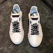 2018春秋新款DG新官網同 品質 頭層進口牛面 內里柔軟羊皮 論材料做工完勝市場所有版本 高品質出貨 實物l拍攝 織帶DGLOGO凸顯獨特魅力 鞋帶也是原版定制 經典系帶款鞋 上腳十分舒適 38