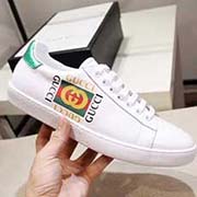 情侶款 3D打印新款 全套包裝 高等版本。古奇高等版。此款為小白鞋經典款。全套包裝請各位老板看清楚我家鞋子的走線。肯定高等『 Gucci 』古奇 Ace Sneakers小白鞋 再次顛覆了傳統小白鞋的