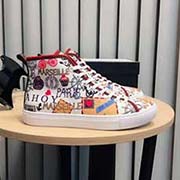 GUCCI秋款2018古奇男鞋新款休閑高幫鞋 特殊工藝 高等代買 男士專柜同步發(fā)售 意大利進口牛皮+金屬扣特供原版底 超級舒適 好品質(zhì) 看得見 實物拍攝Size：38-44