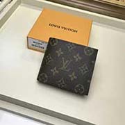 M63336 老花 這款Marco錢夾極富現代典雅風味 以柔軟的Epi皮革制作 功能性極佳 容易攜帶 可輕易收納入后口袋或手袋