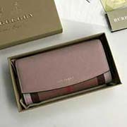 Burberry 柏寶利 原單出品 大面采用進口手掌紋牛皮 內格細膩柔軟的進口小牛皮 原版格子面料 3957淺粉色 19cmx10cmx3cm