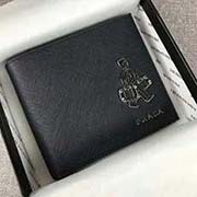 PRADA經典爆款男士短款錢夾 八個卡位 兩個大鈔位 官網同步 2M0513 深藍小公仔 意大利高等原單十字紋牛皮質感極好 長11cm高9.5cm