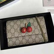 原單出品 櫻桃五金mini包 能輕松容納plus手機 口紅 小卡包 481291紅色pvc小號 16.5cmx11.5cmx4cmx