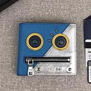 PRADA限量版男士短款錢夾 專柜新