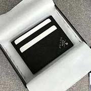 PRADA爆款男士卡包 專柜新款式 官網同步 2MC223 黑色邊角散字嘜 意大利高等原單十字紋牛皮質感極好 長10cm高8cm