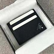 PRADA爆款男士卡包 專柜新款式 官網(wǎng)同步 2MC223 深藍(lán)邊角散字嘜 意大利高等原單十字紋牛皮質(zhì)感極好 長10cm高8cm