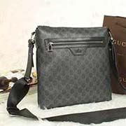 2014新款男包 商務單肩包 古奇男士