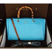 新款時尚女包 酷奇女士竹節手柄原版牛皮女包 單肩手