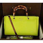 新款熱銷女包 古奇經典竹節手柄真皮包 單肩手提斜跨