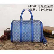 古奇經(jīng)典雙G印花手提斜挎包 24