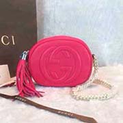 時尚迷你女包 古奇全皮流蘇包 時尚小包 35396