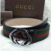 gucci經典皮帶 頭層牛皮雙G男