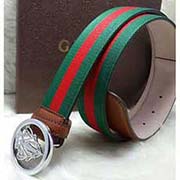 經典皮帶頭層牛皮皮帶 雙G古奇