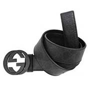 gucci古奇馳男士商務休閑雙G皮帶真品牛皮專柜品質 G