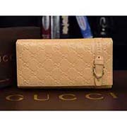 成功男士畢備 經典條紋全皮長款拉鏈錢包 手拿包 G87