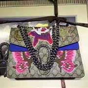 gucci大號 原版品質 原版虎頭鏈條包 酒神花樣繁多