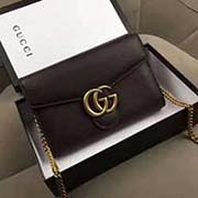 gucci原單 GG Marmont 鏈條包 實拍細節 真品五金皮料