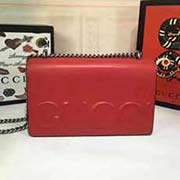 gucci原版 新款流動鏈條包 浮雕標