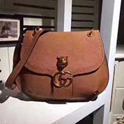 gucci虎頭GG真皮斜挎包獨家 明