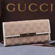 韓版帆布女士錢包 長款三折大鈔夾