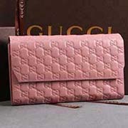 Gucci古奇錢包男女款長款搭扣手包