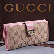 新款帆布真皮牛皮女士錢(qián)包 女搭扣韓版潮長(zhǎng)款