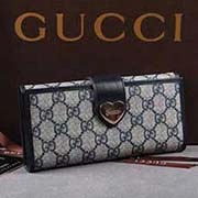 gucci 203552 藍珍珠PVC藍皮 古奇pvc錢包