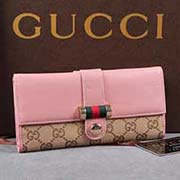 帆布錢包 真品帆布拼接頭層牛皮長款錢包 三折女款錢