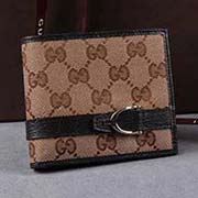 295612 男士短款錢包 帆布對折休閑