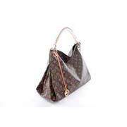 新款LV老花Artsy 中號女包帆布單