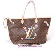 LV村上隆彩繪老花包包 LV老花M95