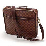 LV男士棋盤(pán)格 商務(wù)手提包 單肩包N58020格紋實(shí)用電腦包