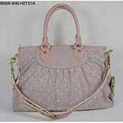 LV新款優雅粉紅95836女包 牛仔 