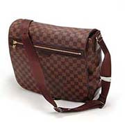 LV 咖啡格男包 SPENCER Damier棋格單肩斜挎包/電腦包 N58021