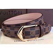 真品LV男式腰帶男裝百搭針扣頭