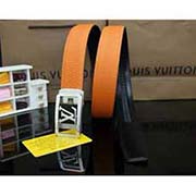 LV真皮腰帶牛皮男士韓版商務休