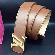 男士皮帶LV真皮全皮皮帶，大品牌真皮皮帶