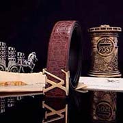 真品潮流專柜真皮頭層純牛皮男