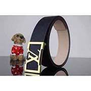 LV真品專柜真皮男士女士皮帶 L151649