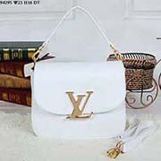 LV 94295白色牛皮 時尚全皮手提