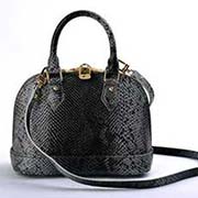 LV M91606黑蛇紋 新款時尚百搭女士單肩包