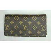 極品LV老花長版多功能女士銀包M5