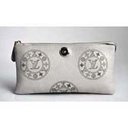 新款LV摔紋錢(qián)包M9872-6灰色-太