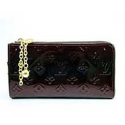 LV錢包9873-1棗紅_黑色