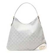 gucci古奇新款經(jīng)典雙G金飾銀色